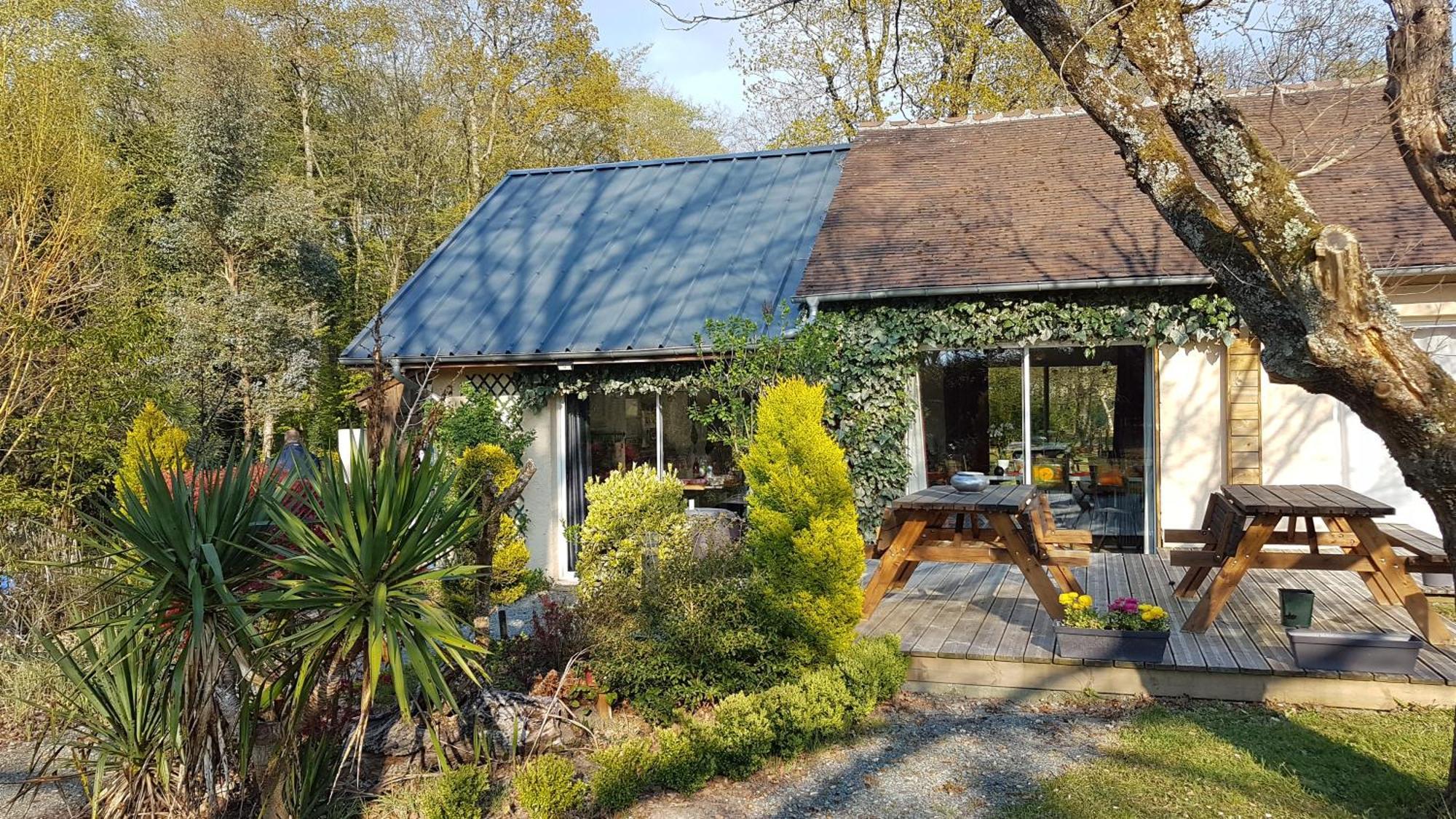 Bed and Breakfast Domaine De Sahil Saint-Romain-sur-Cher Esterno foto